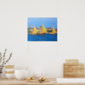 Poster Dhow africain à Zanzibar (Cuisine)