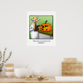 Poster d'Humour Halloween Hilarious (Cuisine)
