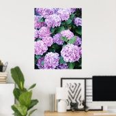 Poster d'Hydrangea (Bureau à domicile)
