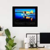 Poster d'hydravion Tavares Florida Fine Art (Bureau à domicile)