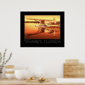 Poster d'hydravion Tavares Florida Fine Art (Cuisine)