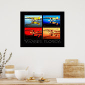 Poster d'hydravion Tavares Florida Fine Art (Cuisine)