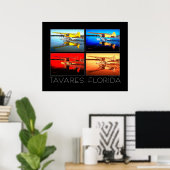 Poster d'hydravion Tavares Florida Fine Art (Bureau à domicile)