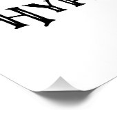 Poster d'hypnose croyez-moi je suis hypnothérapeut (Coin)