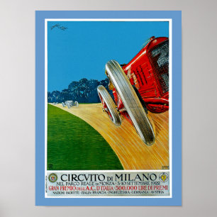 Poster Di Milan de Circuito