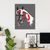 Poster dia de los muertos (Bureau à domicile)