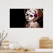 Poster dia de los muertos (Cuisine)