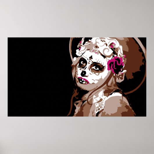 Poster dia de los muertos (Devant)