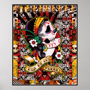 Poster Dia De Los Muertos