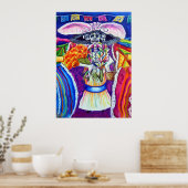 Poster Dia de Los Muertos (Cuisine)