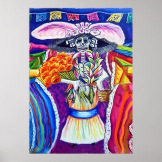 Poster Dia de Los Muertos