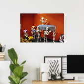 Poster Dia de los Muertos (Bureau à domicile)