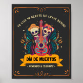 Poster Dia De Los Muertos (Devant)