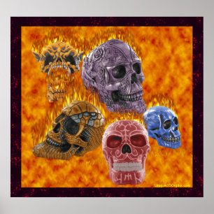 Poster Dia de Los Muertos
