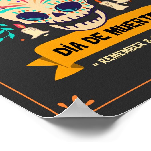 Poster Dia De Los Muertos (Coin)