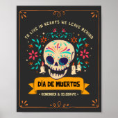 Poster Dia De Los Muertos (Devant)