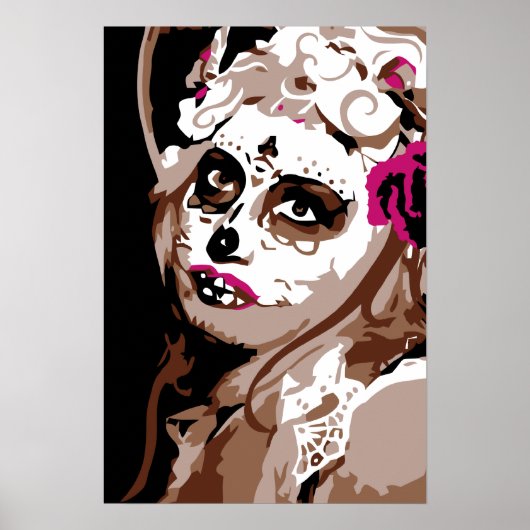Poster dia de los muertos (Devant)