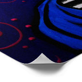 Poster dia de los muertos artiste mexicain (Coin)