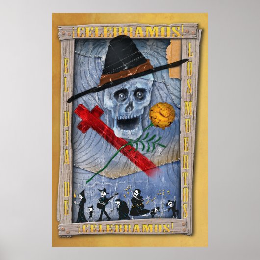Poster Dia De Muertos (Devant)