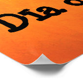 Poster Dia de Muertos Mexicaine Miss Mort (Coin)