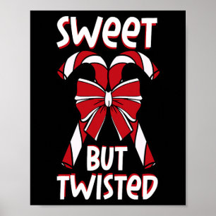 Poster diabète Candy Cane Blood Sugar Diabetic