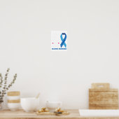 Poster Diabète Son combat est ma conscience combat (Cuisine)