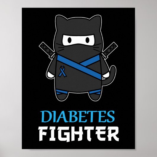 Poster diabète Type de diabète (Devant)