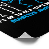 Poster Diabète Warrior (Coin)