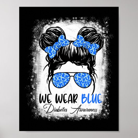 Poster diabète Warrior (Devant)