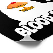 Poster Diabetes Awareness Quote Racoon Feral Like My Bloo (Coin)