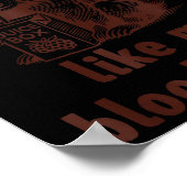 Poster Diabetes Awareness Racoon Feral Like My Blood Suga (Coin)