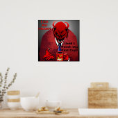 Poster Diable de caféine (Cuisine)