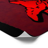 Poster Diable de caféine (Coin)