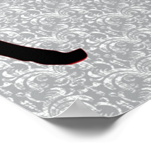 Poster Diable vintage (Coin)