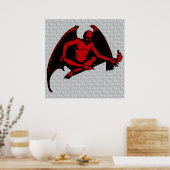 Poster Diable vintage (Cuisine)