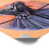 Poster Diablo Corbeau noir corbeau Art Imprimer Miranda (Coin)