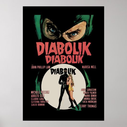 Poster Diabolik (Devant)