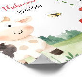 POSTER DIACRITIQUE DE L'ANNIVERSAIRE DE JALON DE LA FERME (Coin)