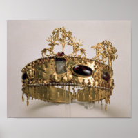 Diadem, trouvé dans le monticule de Khoklach