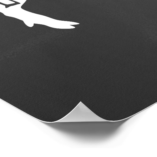 Poster Diagramme boucher viande découpe sanglier chasse (Coin)