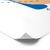 Poster Diagramme cardiaque anatomique du syndrome du bébé (Coin)