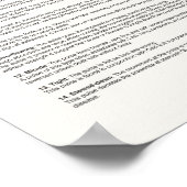 Poster Diagramme d'acupuncture du diagnostic d'impulsion (Coin)