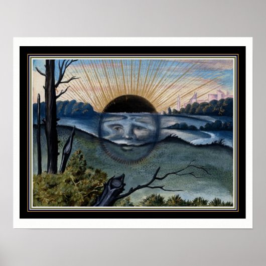 Poster Diagramme d'alchimie du delta du Nil 16x20 (Devant)