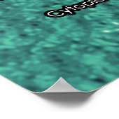 Poster Diagramme de cellule Plante 3D (Coin)