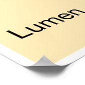 Poster Diagramme de la membrane Thylakoïde de Chloroplast (Coin)