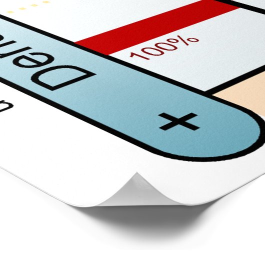 Poster Diagramme de l'ADN expérimental Meselson Stahl (Coin)