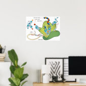 Poster Diagramme de l'ARNm des molécules d'ARNt et des pr (Bureau à domicile)