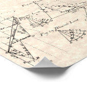 Poster Diagramme de navigation antique (Coin)