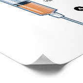 Poster Diagramme de réassortiment génétique pour les vacc (Coin)