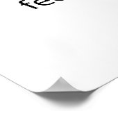 Poster Diagramme de section transversale de l'argile mamm (Coin)